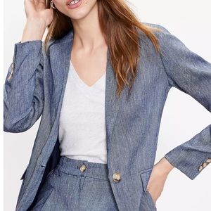 NWT Loft chambray Blazer
